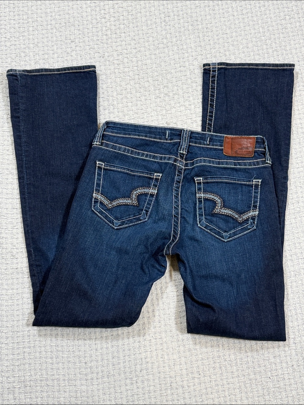 NEW Big Star Jeans Hazel Curvy Fit Whipstitch size 28L